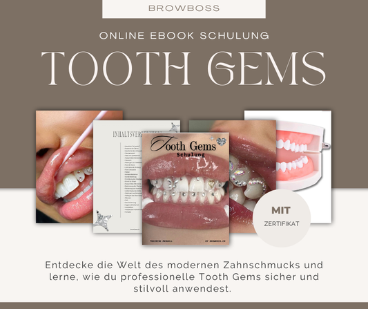 Tooth Gems Online Ebook Schulung mit Zertifikat